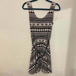 Black & White Tribal Dress